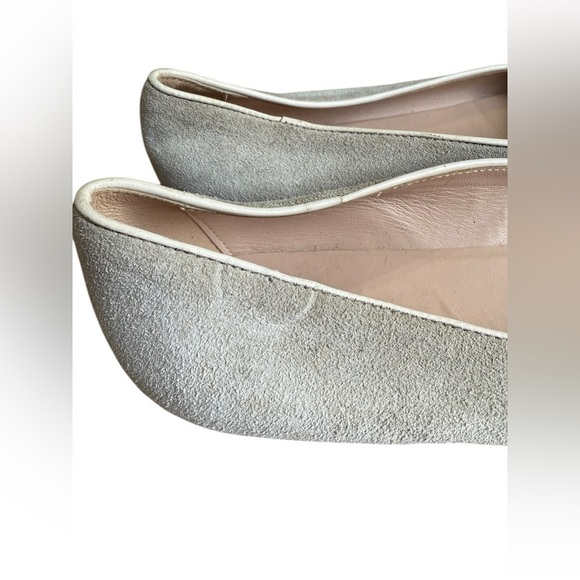 Tod’s Women’s Gray Suede Loafer Flat Size 10.5 - Picture 8 of 9